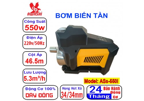 Bơm tăng áp biến tần Awashi ASs-550i