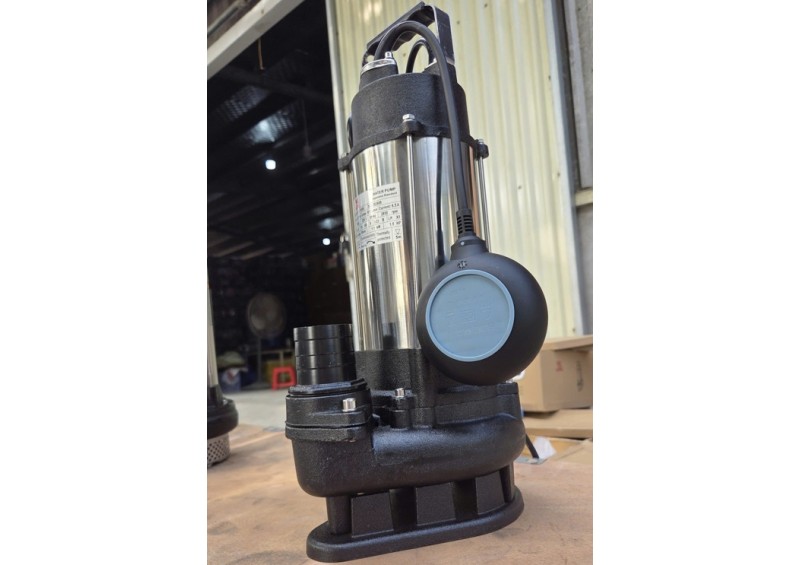 Bơm chìm nước thải cánh cắt có phao Awashi AVS-1100V/1.1kw